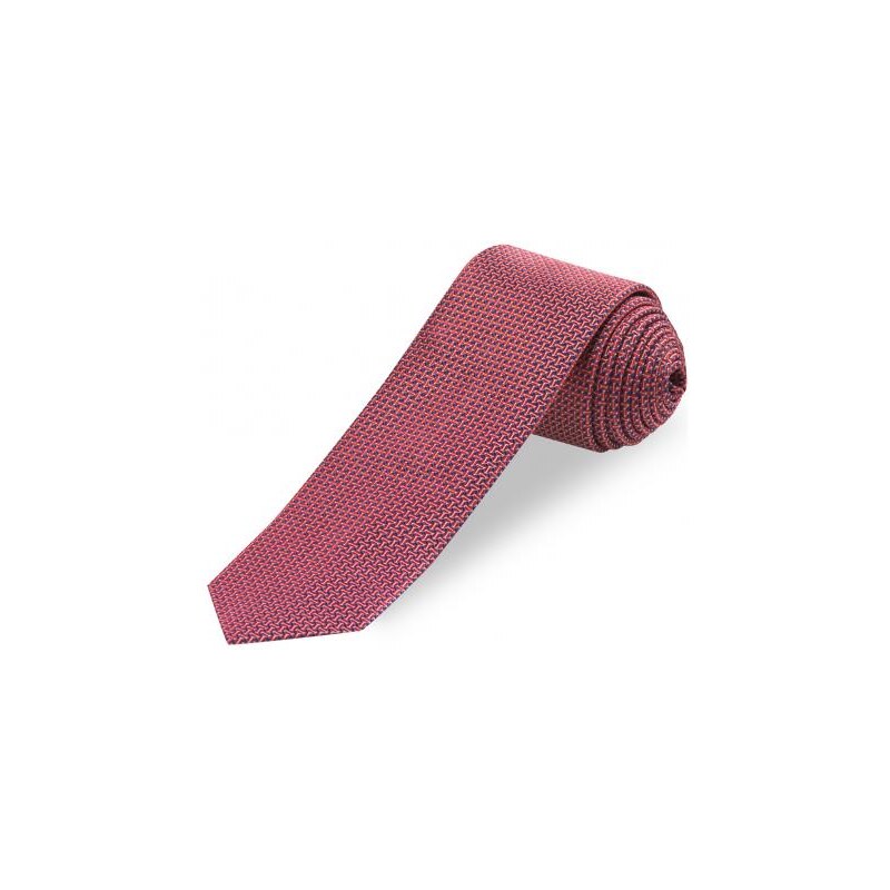 Paul R.Smith Herren Krawatte Breite 7 cm rot aus echter Seide