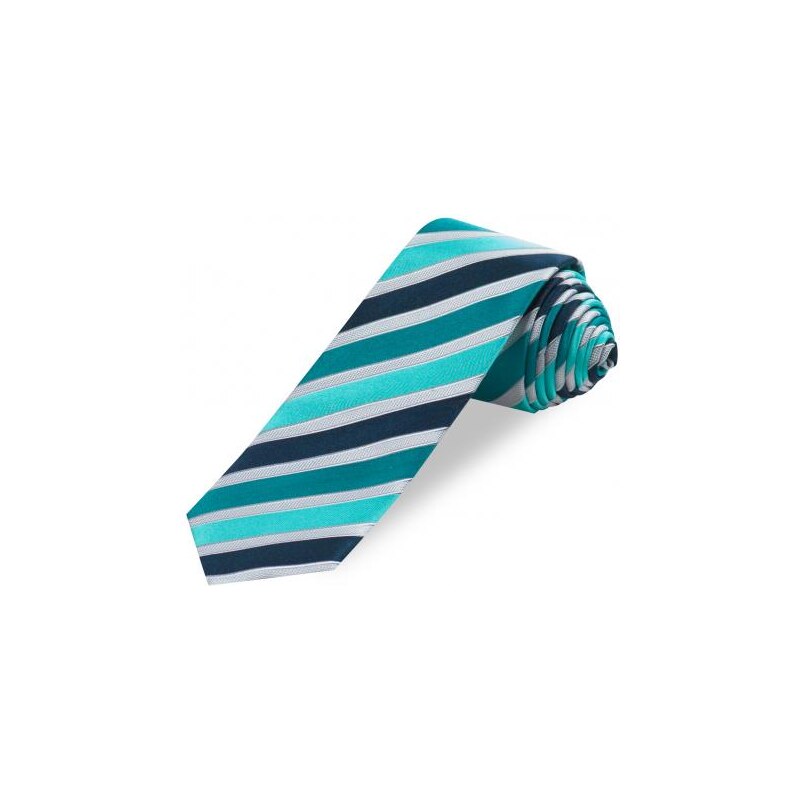 Paul R.Smith Herren Krawatte Breite 7 cm blau aus echter Seide