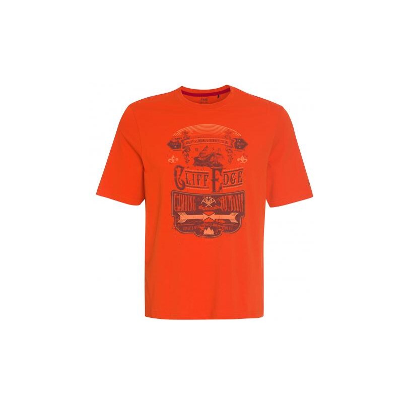 Vittorio Rossi Herren Shirt figurbetont, orange