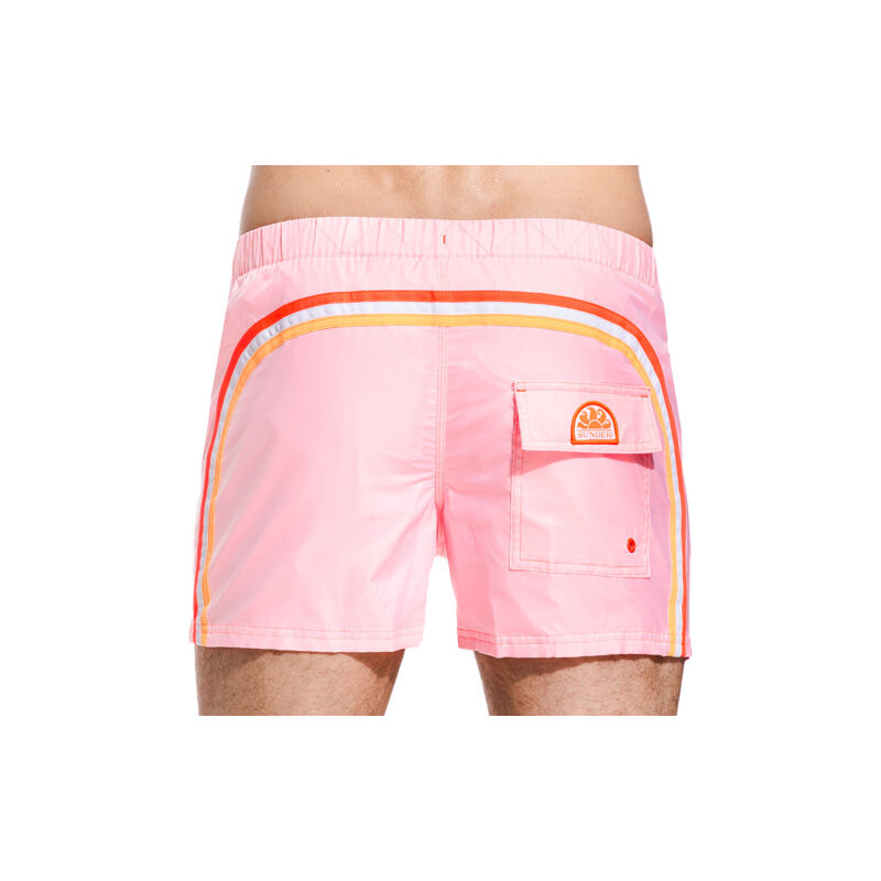 SUNDEK buttoned short swim shorts