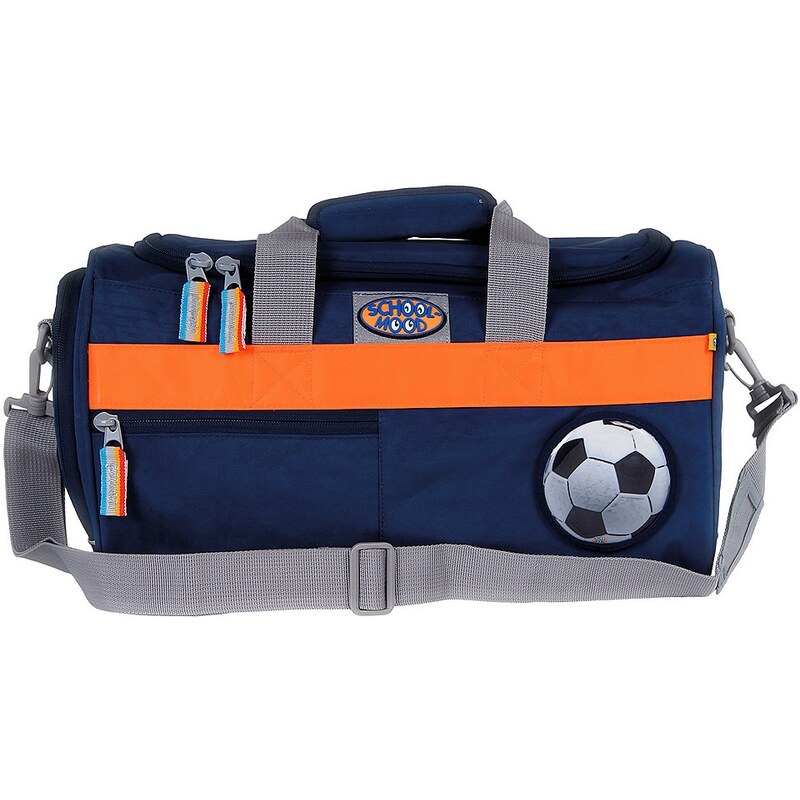 School Mood Sporttasche mit Nassfach, marine blue, »Fußball«