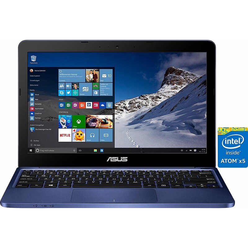 Asus E200HA Notebook, Intel® Atom?, 29,4 cm (11,6 Zoll), 32 GB Speicher, 2048 MB DDR3L