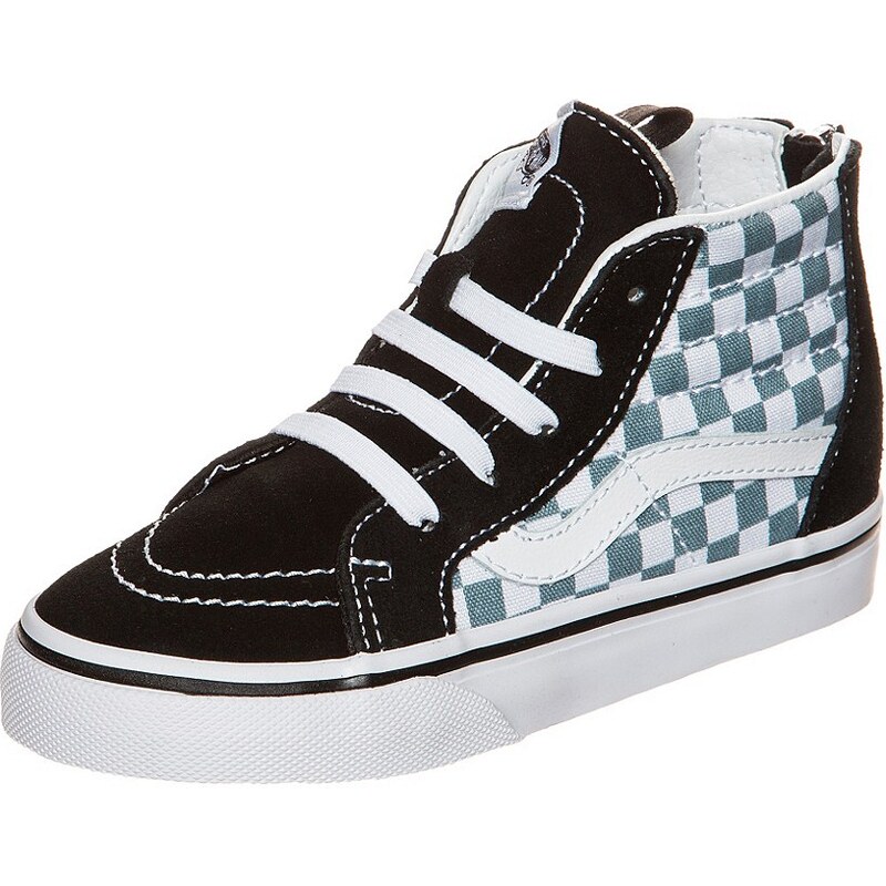 VANS Sk8-Hi Zip Checkerboard Sneaker Kleinkinder