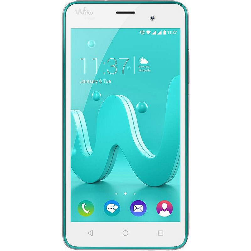 Wiko Jerry Smartphone, 12,7 cm (5 Zoll) Display, Android 6.0 (Marshmallow), 5,0 Megapixel