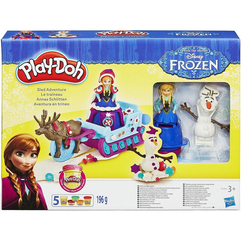 Hasbro Spiel- und Knetset, »Play-Doh - Frozen Anna`s Schlitten«