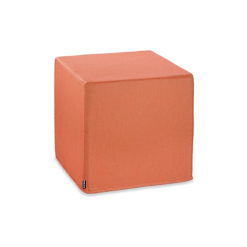 Outdoor-Sitzwürfel Cube CARIBE OUTDOOR HOCK orange