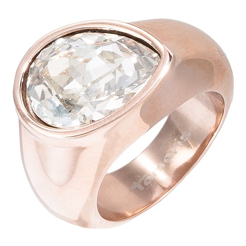 Tamaris Jewelry AMY Ring weiß/roségoldfarben