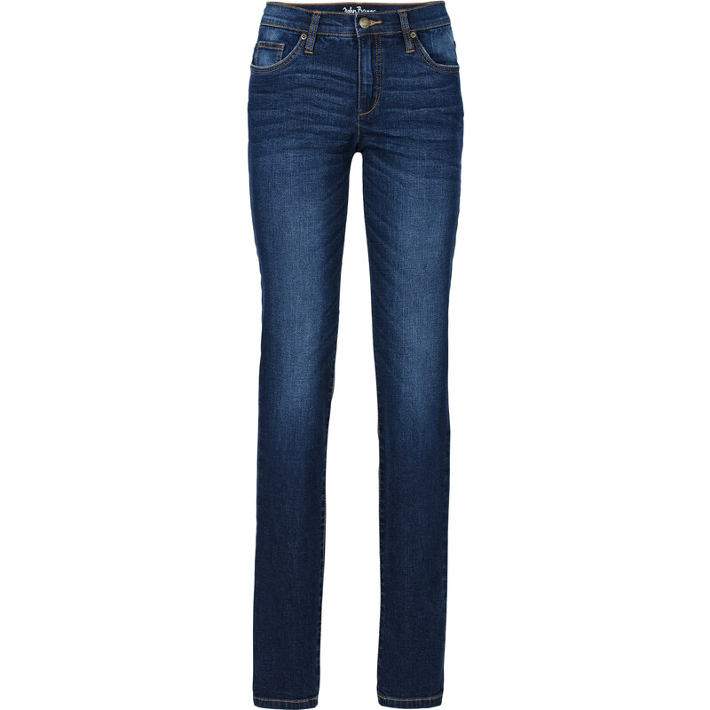 John Baner JEANSWEAR Stretch-Jeans, Kurz in blau für Damen von bonprix