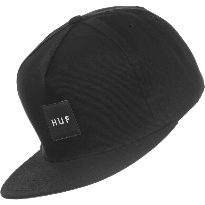 Huf Box Logo Snapback black