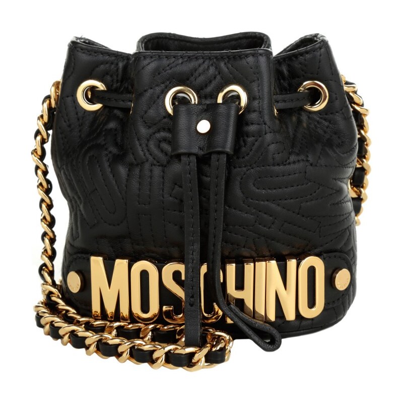 Moschino Tasche - Mini Bucket Bag Black - in schwarz - Umhängetasche für Damen