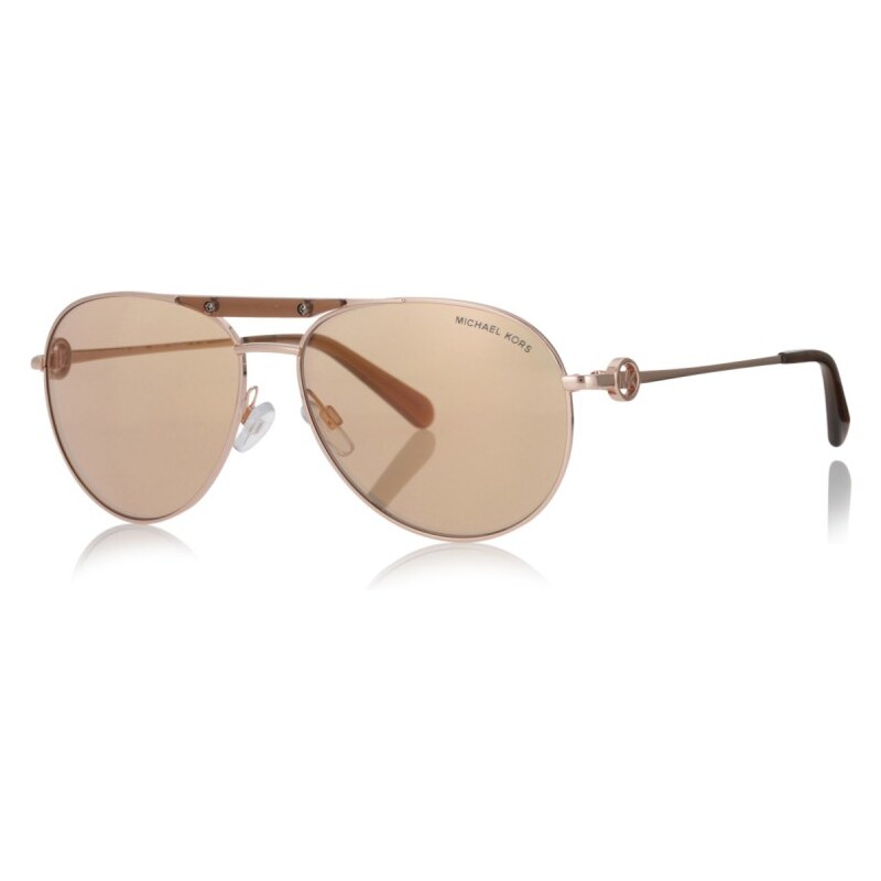 Michael Kors Sonnenbrille - MK 0Mk 5001 58 1003R1 - in gold aus Metall - Sonnenbrille für Damen
