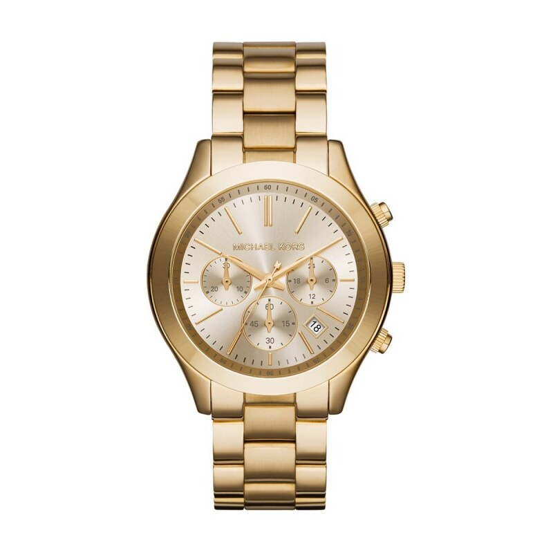 Michael Kors Armbanduhr - Slim Runway Ladies Watch Gold - in gold - Armbanduhr für Damen