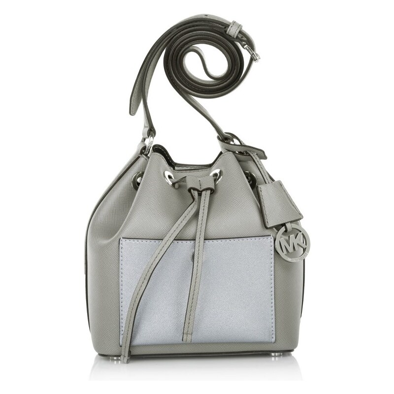 Michael Kors Tasche - Greenwich SM Bucket Bag Silver - in silber - Umhängetasche für Damen