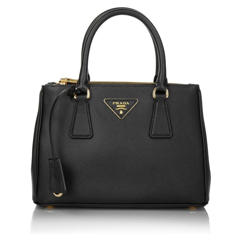 Prada Tasche - Borsa A Mano Saffiano Lux Nero - in schwarz - Henkeltasche für Damen