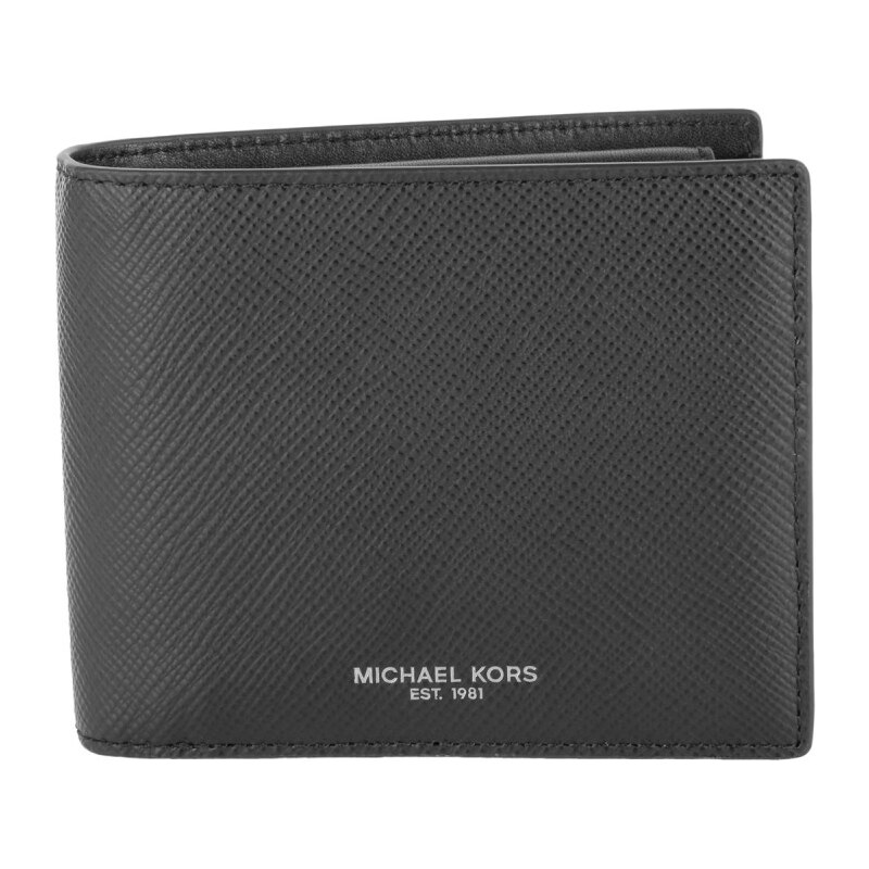 Michael Kors Kleinleder - Harrison Billfold With Coin Pocket Leather Black - in schwarz - Kleinleder für Damen