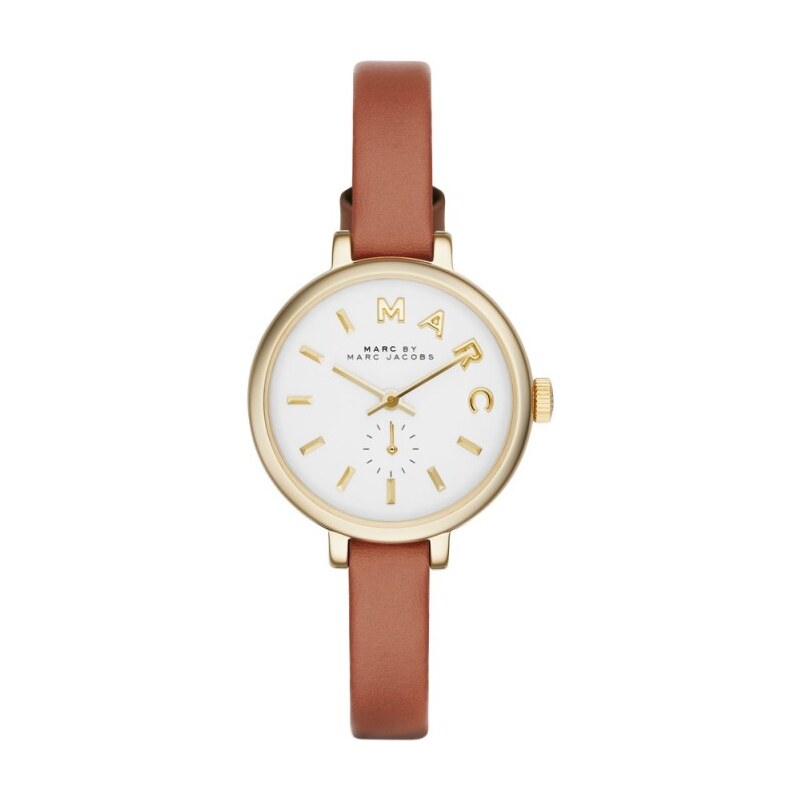 Marc Jacobs Armbanduhr - Sally Ladies Watch Cognac/Gold - in cognac, gold - Armbanduhr für Damen