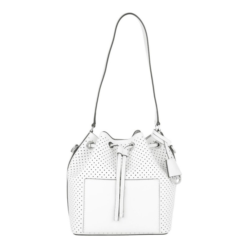 Michael Kors Tasche - Greenwich MD Leather Bucket Bag White/Lilac - in weiß - Umhängetasche für Damen