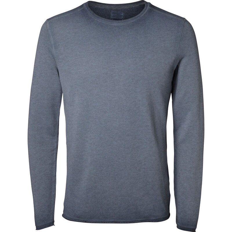 Selected SHNFred Crew Neck Sweater ombre blue