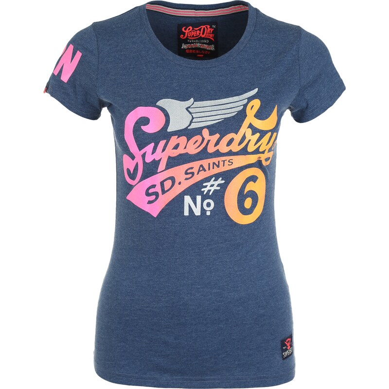 Superdry T Shirt mit Vintage Print