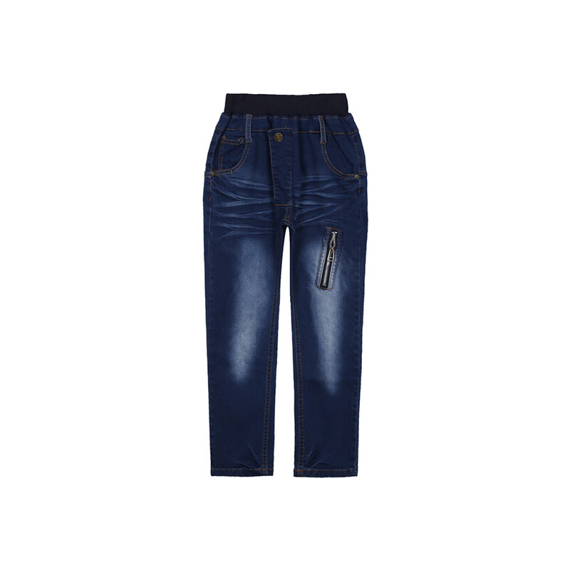 Lesara Kinder-Jeans in Used-Waschung - 116