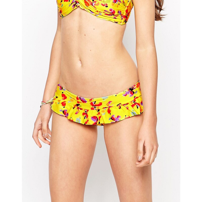 Lepel - Sunset - Bikinihose mit Rüschen - Gelb