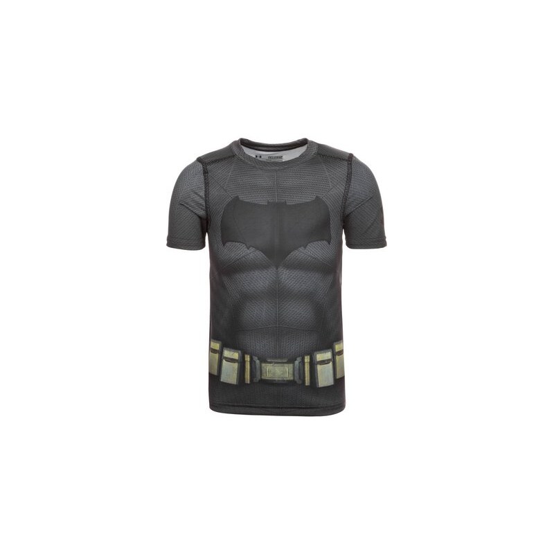 Under Armour HeatGear Batman Suit Trainingsshirt Kinder UNDER ARMOUR® grau YLG - 152,YMD - 140,YSM - 128,YXL - 164,YXS - 116