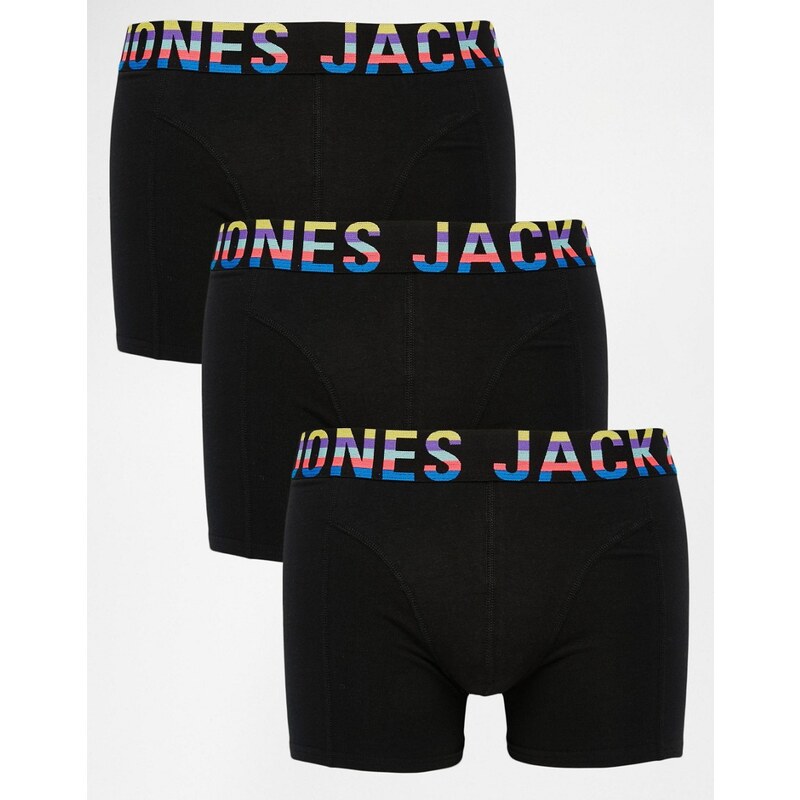 Jack & Jones - Unterhosen im 3er-Set - Schwarz