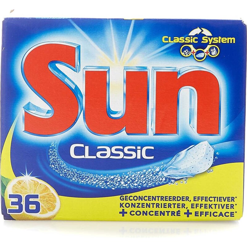 Sun Sun Classic - Spülmaschinentabletten - 342g