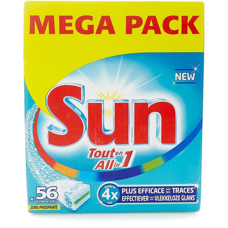 Sun Sun Tout En 1 - Spülmaschinentabletten - 1008g