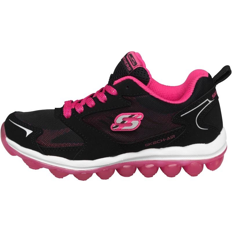 Skechers Mädchen Skech-Air Bizzy Bounce Hot Sneakers Black/Hot Pink