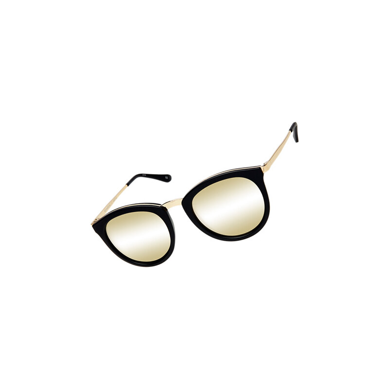 Le Specs No Smirking Sonnenbrille black/gold