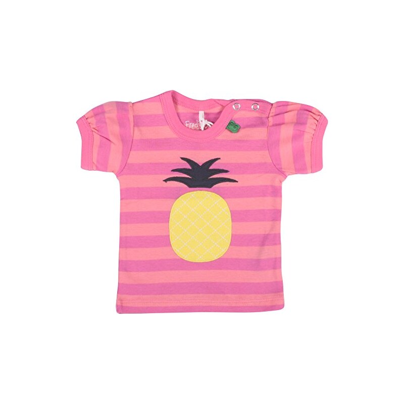 Fred's World by Green Cotton Baby - Mädchen T-Shirt Pineapple Stripe S/sl T Baby