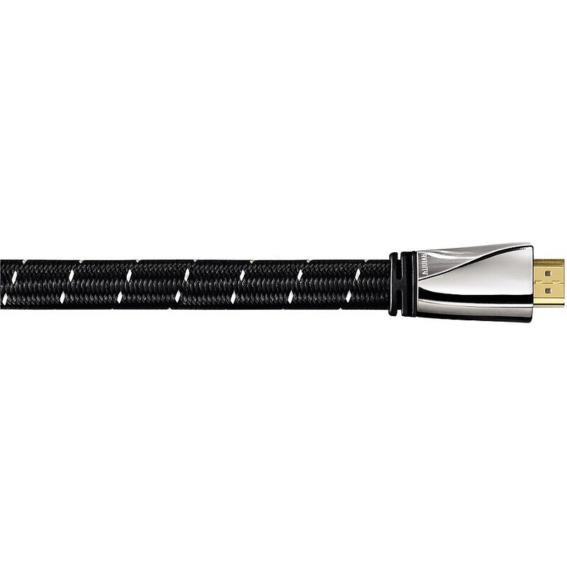 Avinity High Speed HDMI-Kabel, St. - St., Filter, oval, vergoldet