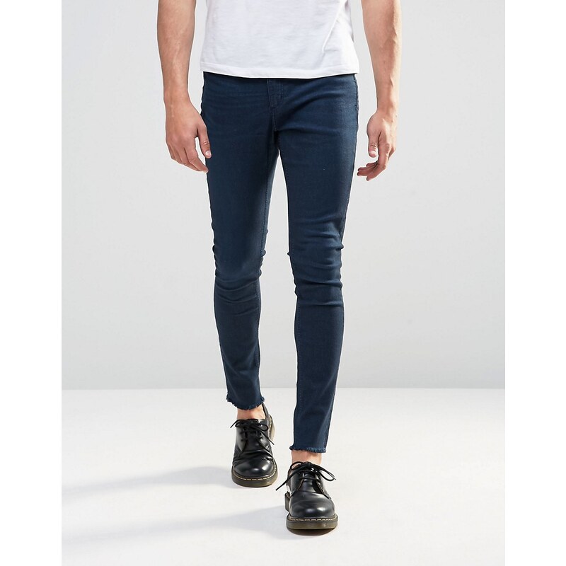 Cheap Monday - Mid Spray-Jeans in Dawning Blue - Blau
