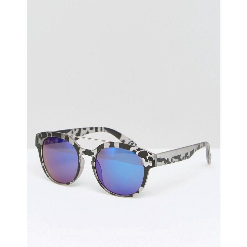 Jeepers Peepers - Quadratische Sonnenbrille - Grau