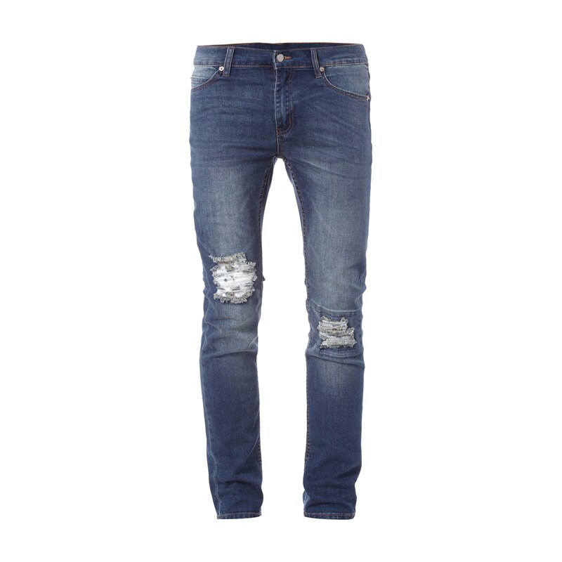 Cheap Monday Slim Fit Jeans im Destroyed Look