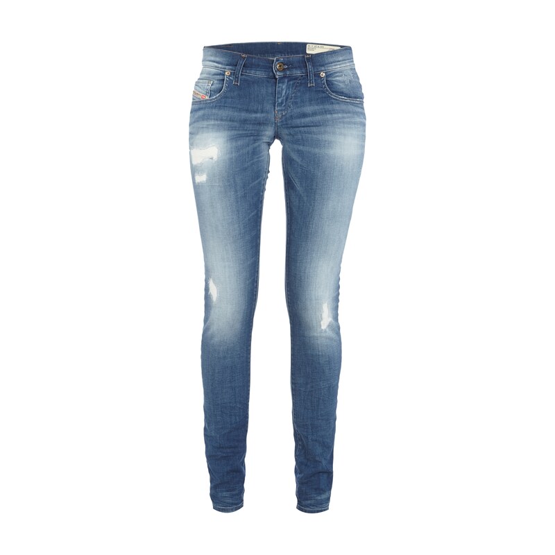 Diesel Slim-Skinny Jeans im Used Look