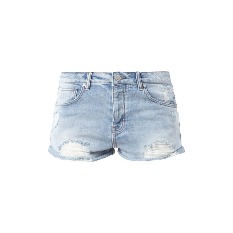 REVIEW 5-Pocket-Jeansshorts im Destroyed Look