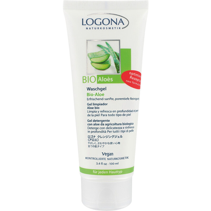 Logona Waschgel Bio-Aloe Reinigungsgel 100 ml für Frauen