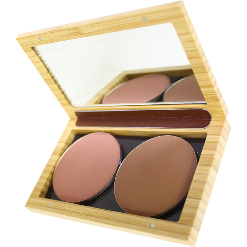 ZAO Small bamboo Magnetic Refillable Box Kosmetiktasche 1 Stück