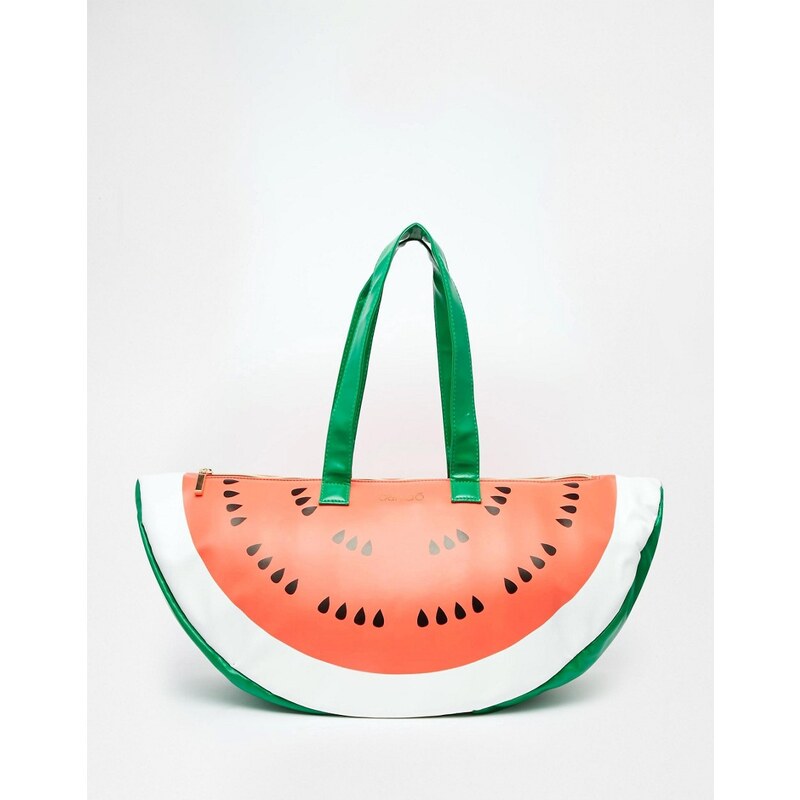 Ban.Do - Große Kühltasche mit Wassermelonen-Design - Mehrfarbig