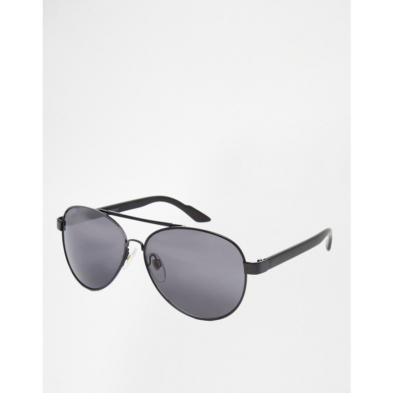 Jack & Jones - Pilotensonnenbrille mit klaren Gläsern - Schwarz