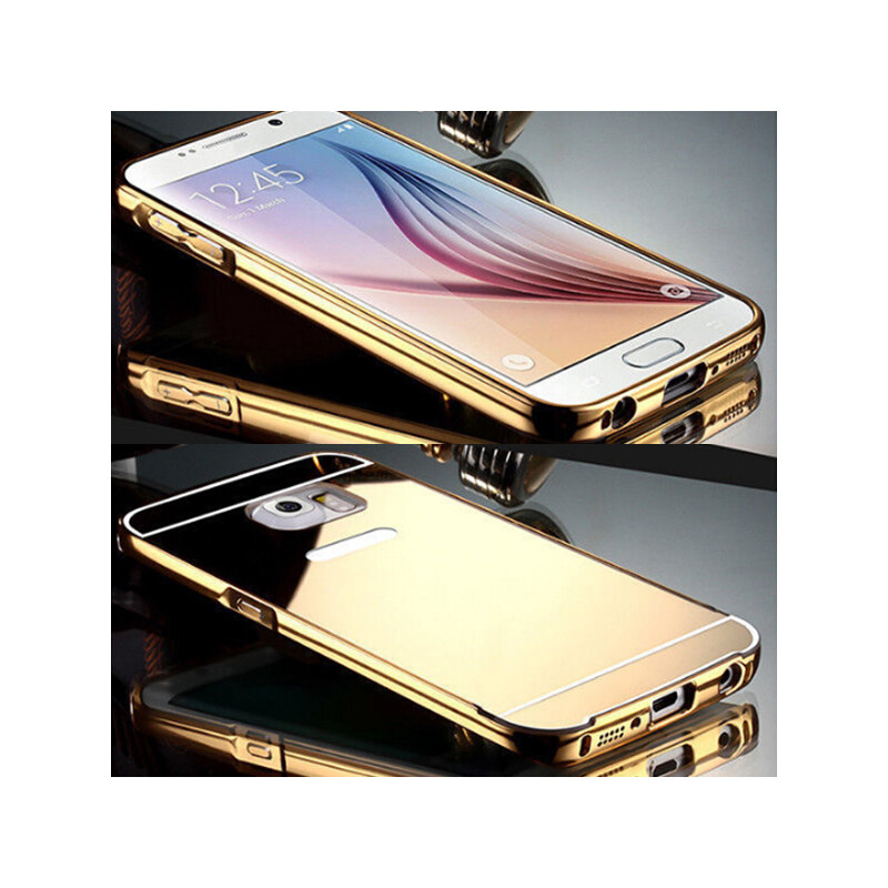 Lesara Metallic-Schutzhülle für Samsung Galaxy S5/S6 - Gold - Samsung S6