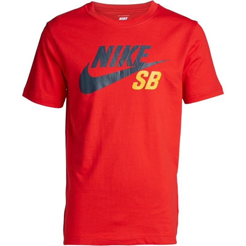 Nike SB Jungen Logo University T-Shirt Rot