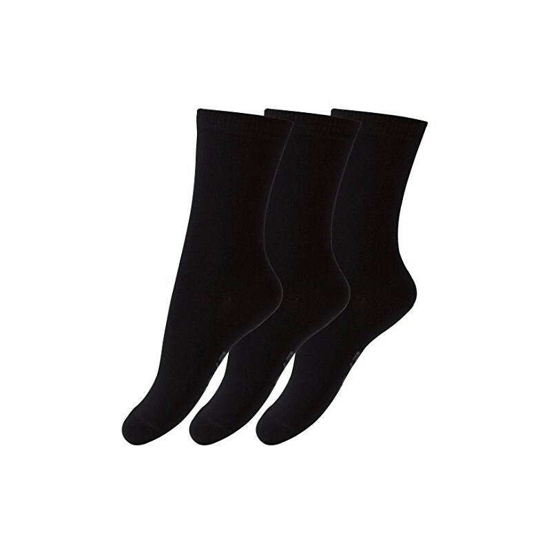 Melton Unisex Baby Socken - BASIC, 3er Pack, Einfarbig