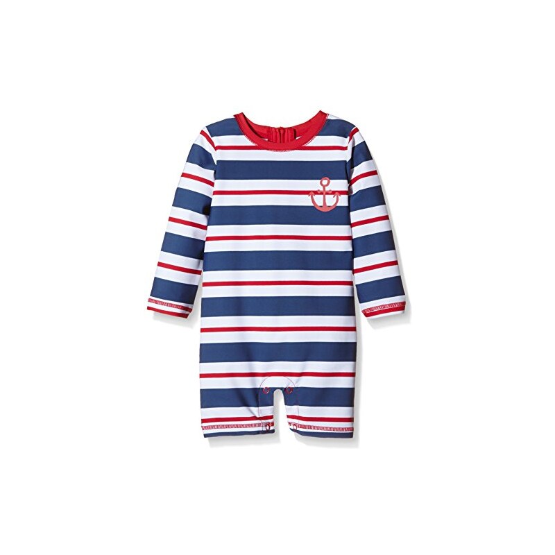 Hatley Baby - Jungen Badehose Infant Boy Rash Guard-retro Stripes