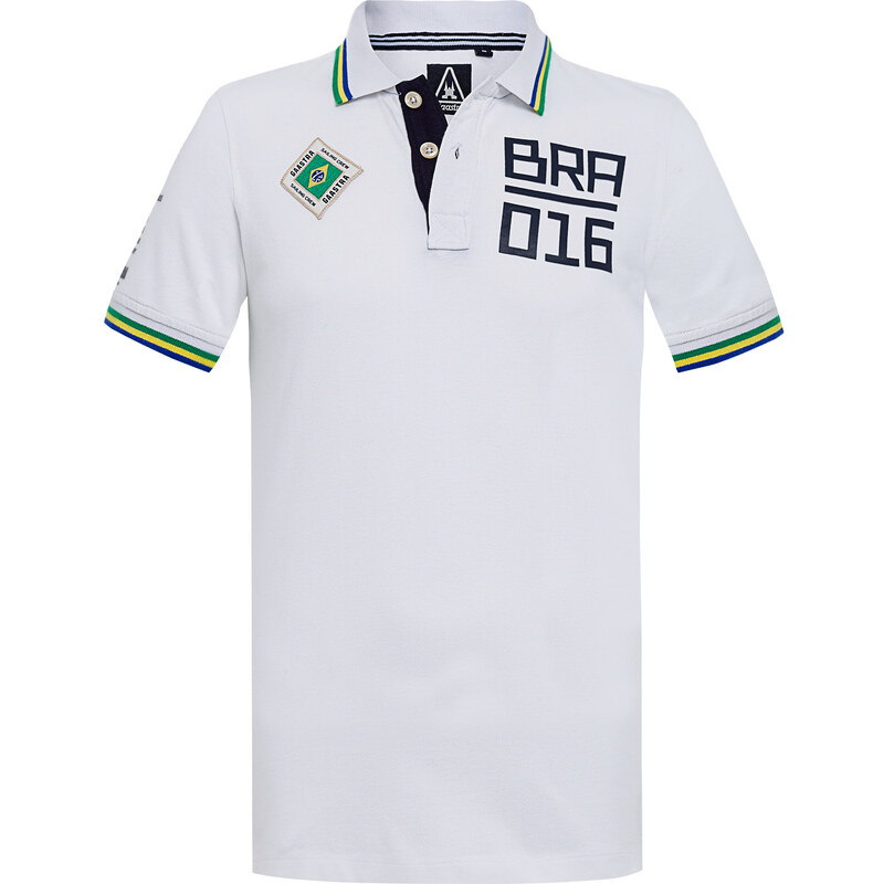 Gaastra Poloshirt Brasilien Herren weiß