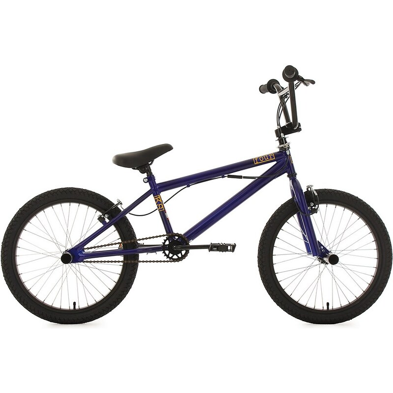 KS Cycling BMX Fahrrad, 20 Zoll, blau, »Four«