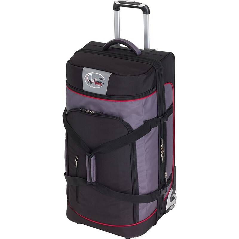 OutBAG Trolley-Reisetasche mit 2 Rollen, »OutBAG SPORTS XL, schwarz/rot«
