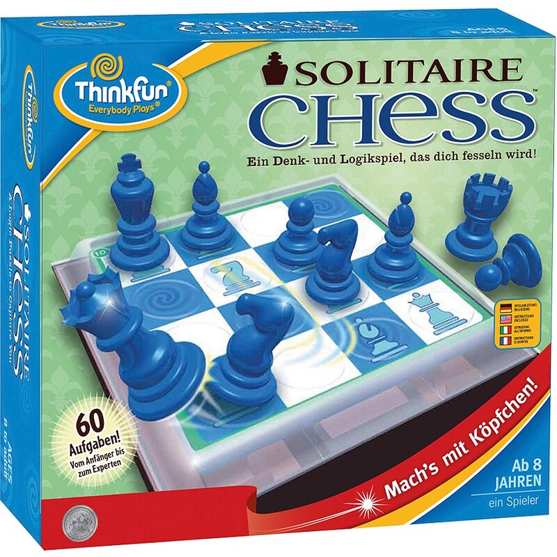 Thinkfun Logikspiel, »Solitär Schach«